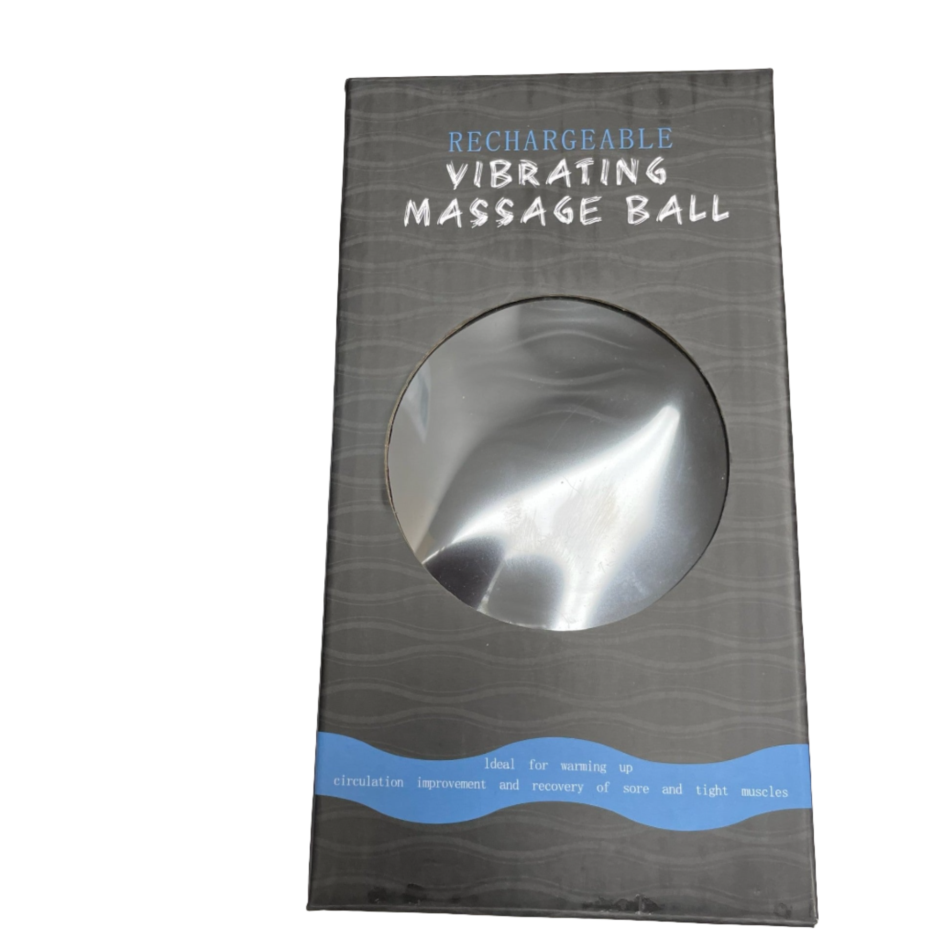 Wave : Rechargeable Vibrating Massage Ball - Peanut Shape