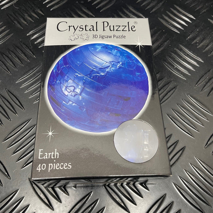 Crystal Puzzle Blue Earth 3D Jigsaw