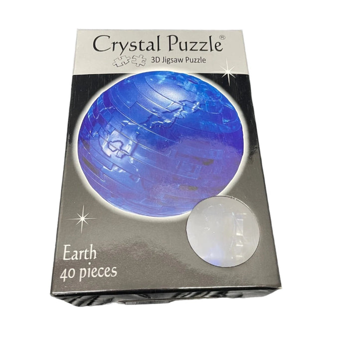 Crystal Puzzle Blue Earth 3D Jigsaw