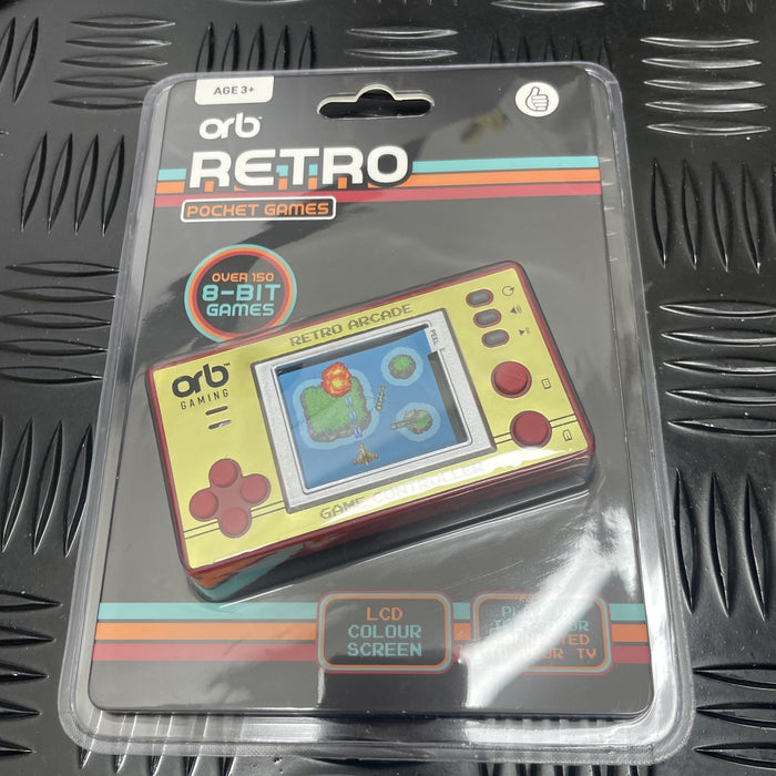 RETRO Hand Held Mini Pocket Arcade 150 Games by Orb