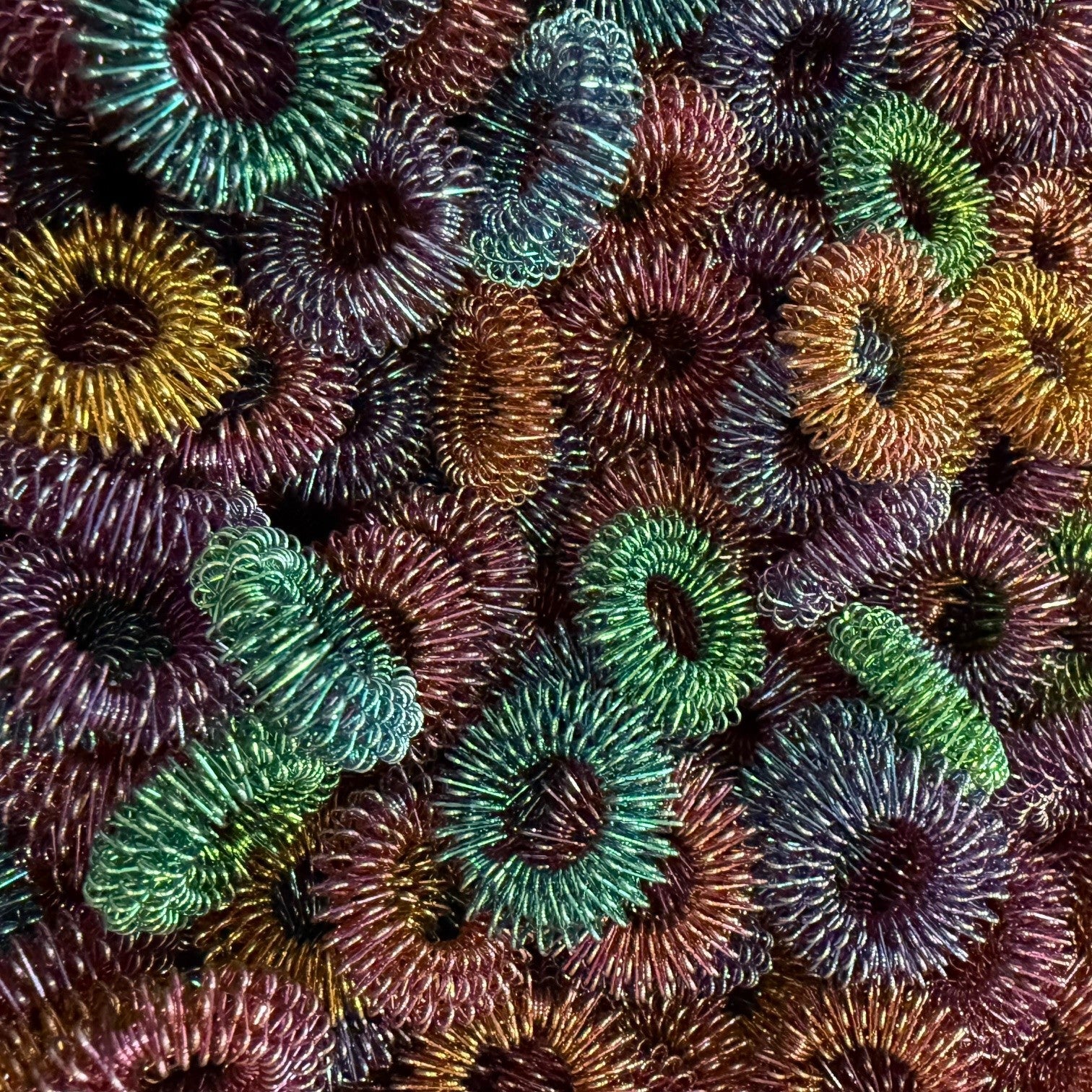 OIL SLICK Set: Wrist & Finger Spikey Set 3 pack