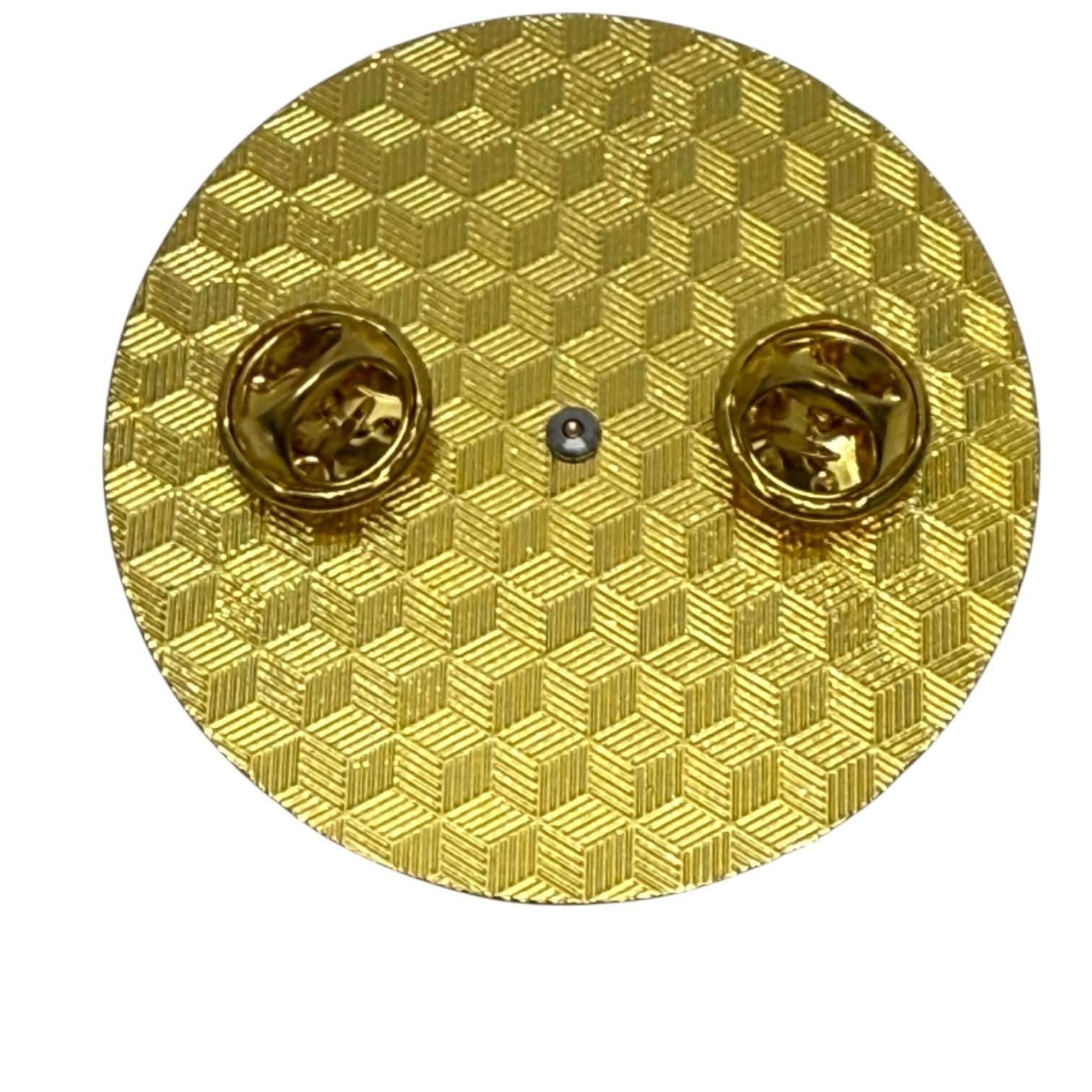 Today's Pronouns are... Rotating Metal XL Pin Badge