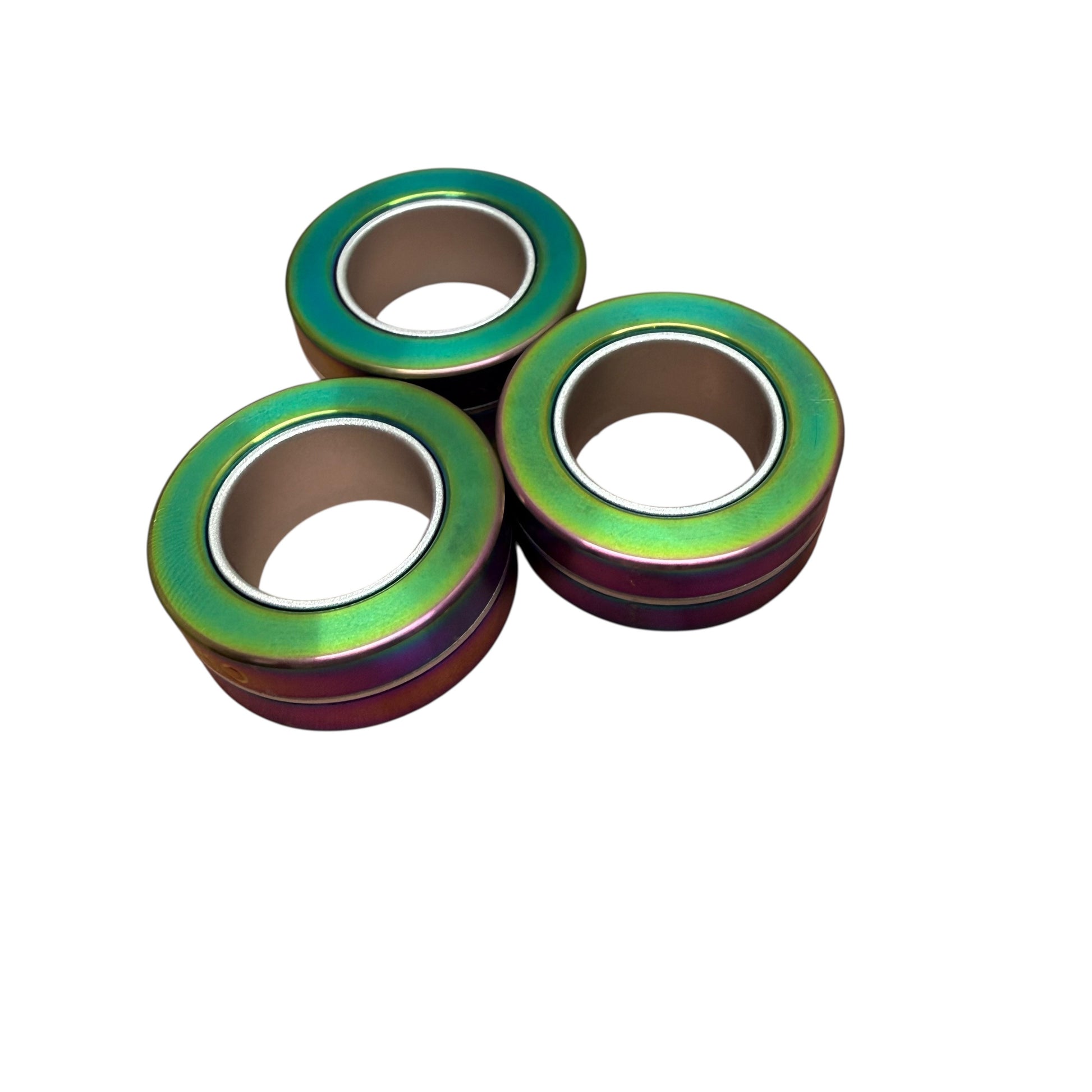 TRI Magnetic Rings : Metal Fidgets by Kaiko