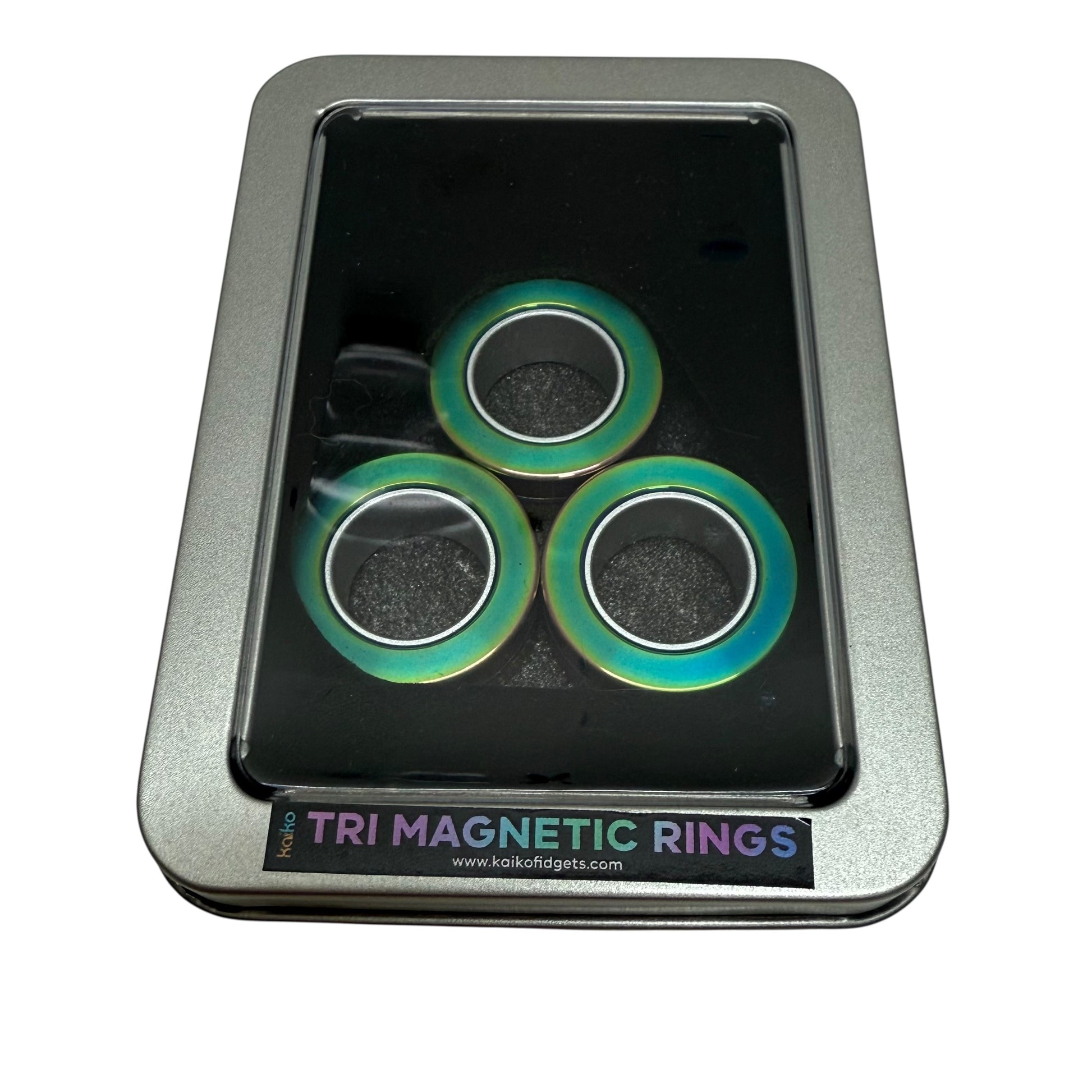 TRI Magnetic Rings : Metal Fidgets by Kaiko