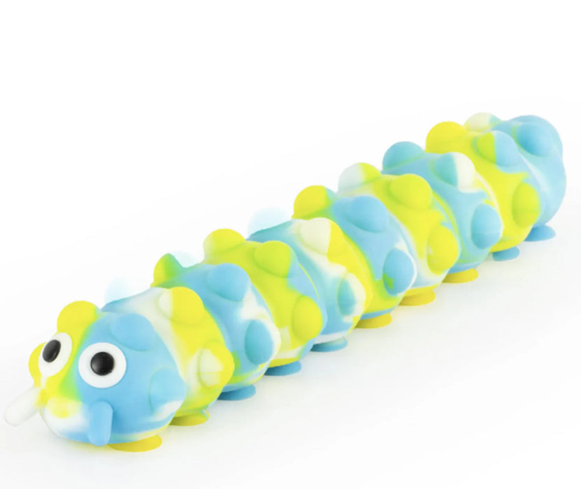 Tutti Frutti Caterpillar Pop & Suction Sensory Tool