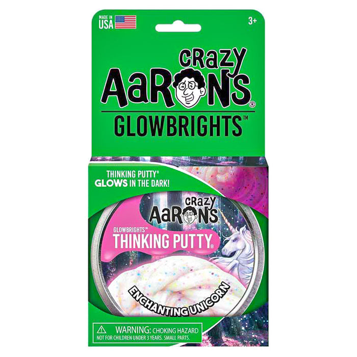 Crazy Aarons Putty ENCHANTING UNICORN - Glow & Sparkle