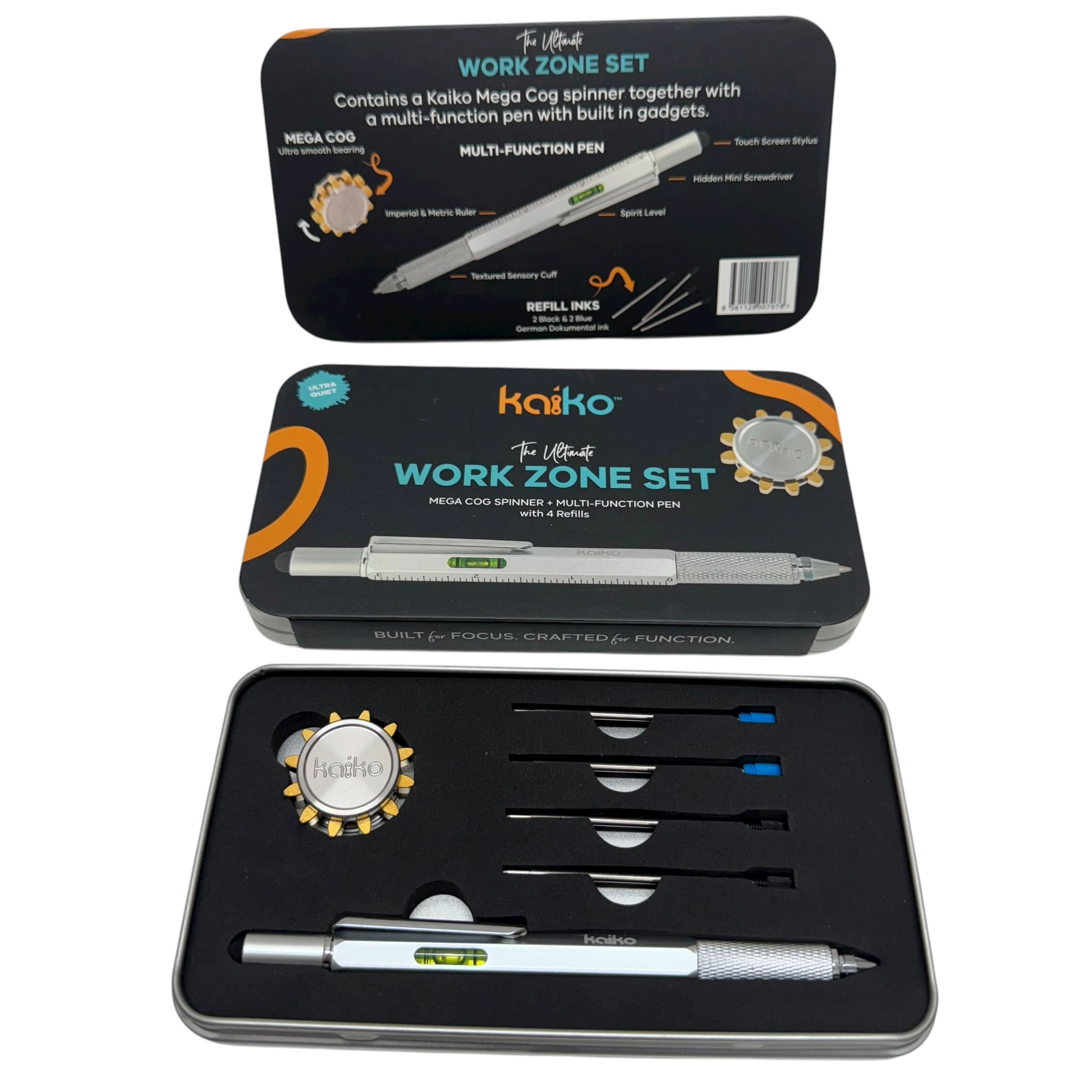 Work Zone Set - Mega Cog and Multi Function Pen with 4 refills