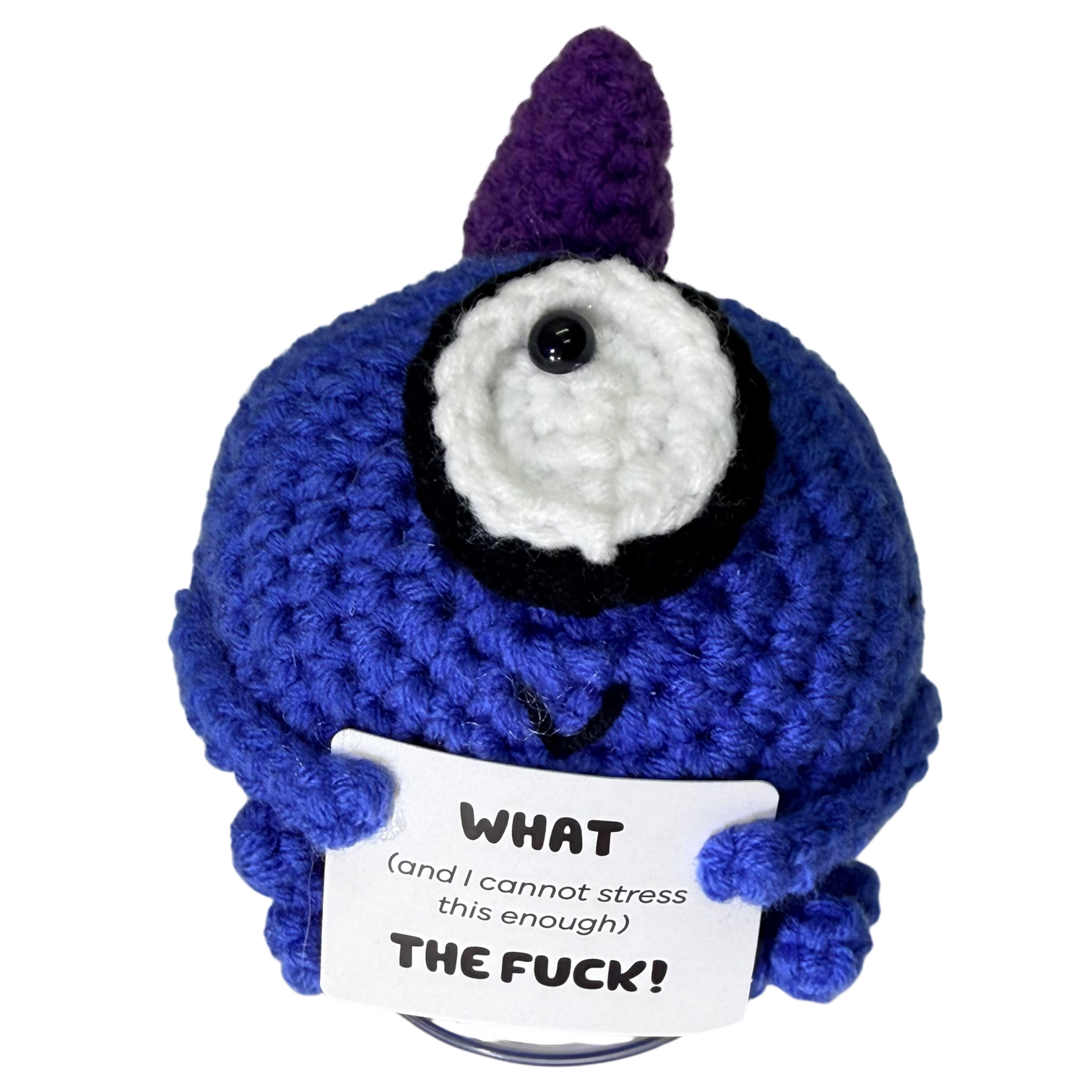 WTF... Critter Mini Hand Crochet Plush Support