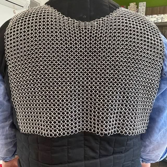 Chain Maille Hand Crafted Free Size Vest - For regulation, picking support and sensory input