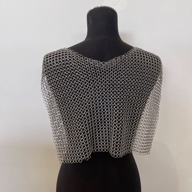 Chain Maille Hand Crafted Free Size Vest - For regulation, picking support and sensory input