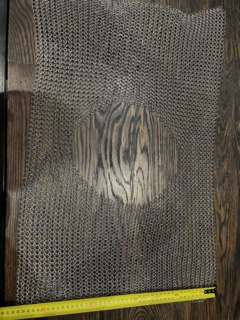 Chain Maille Hand Crafted Free Size Vest - For regulation, picking support and sensory input