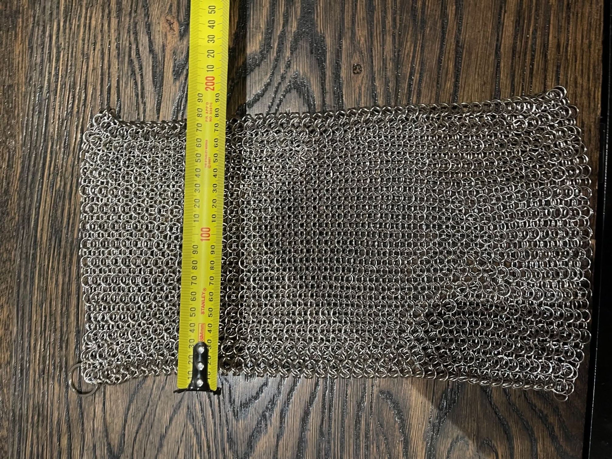 Chain Maille Tube - Hand Crafted 'Open' Cuff