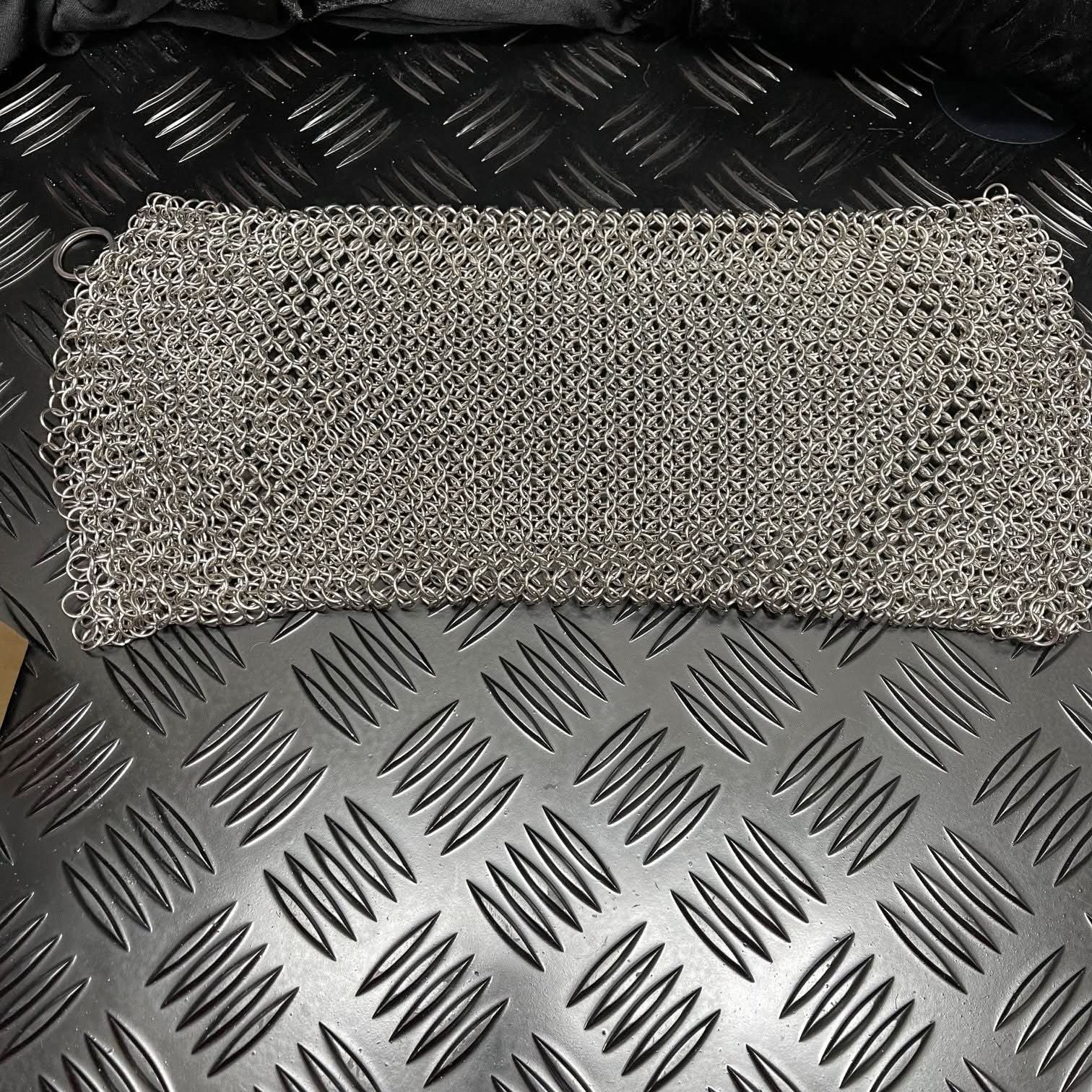 Chain Maille Tube - Hand Crafted 'Open' Cuff