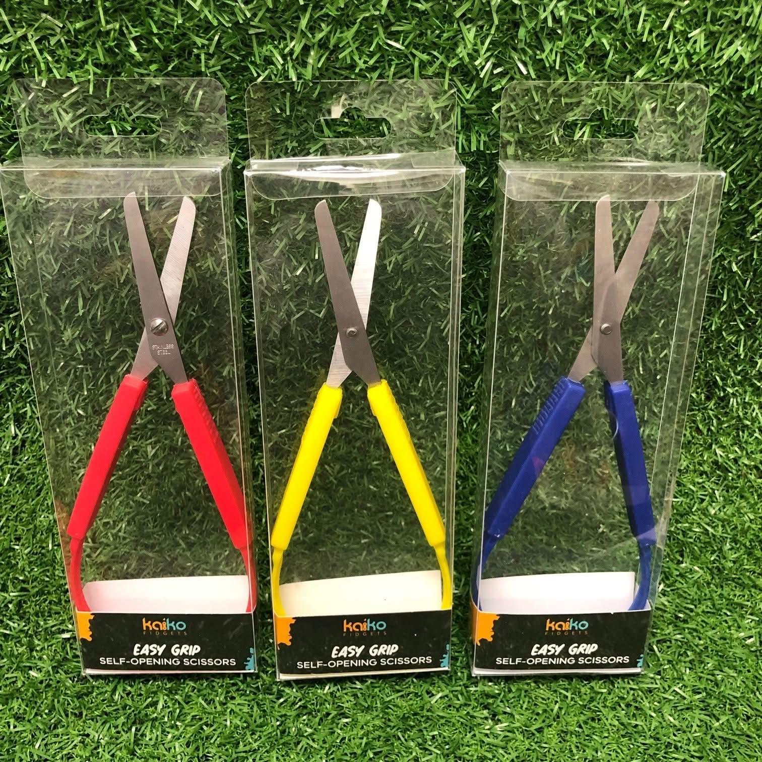 Easy Grip Self-Opening Scissors