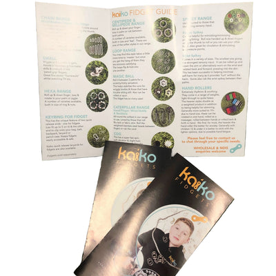 Kaiko Fidget Resource Guide Pamphlet