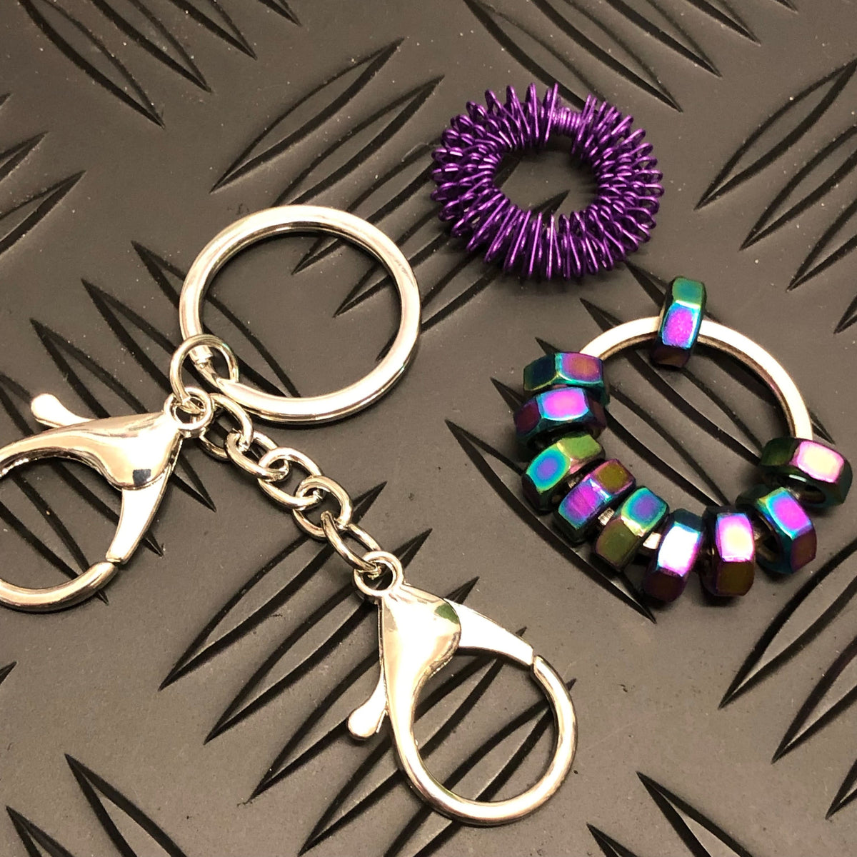 Nuts About You Fidget Set with Detachable Keyring — Kaiko Fidgets ...