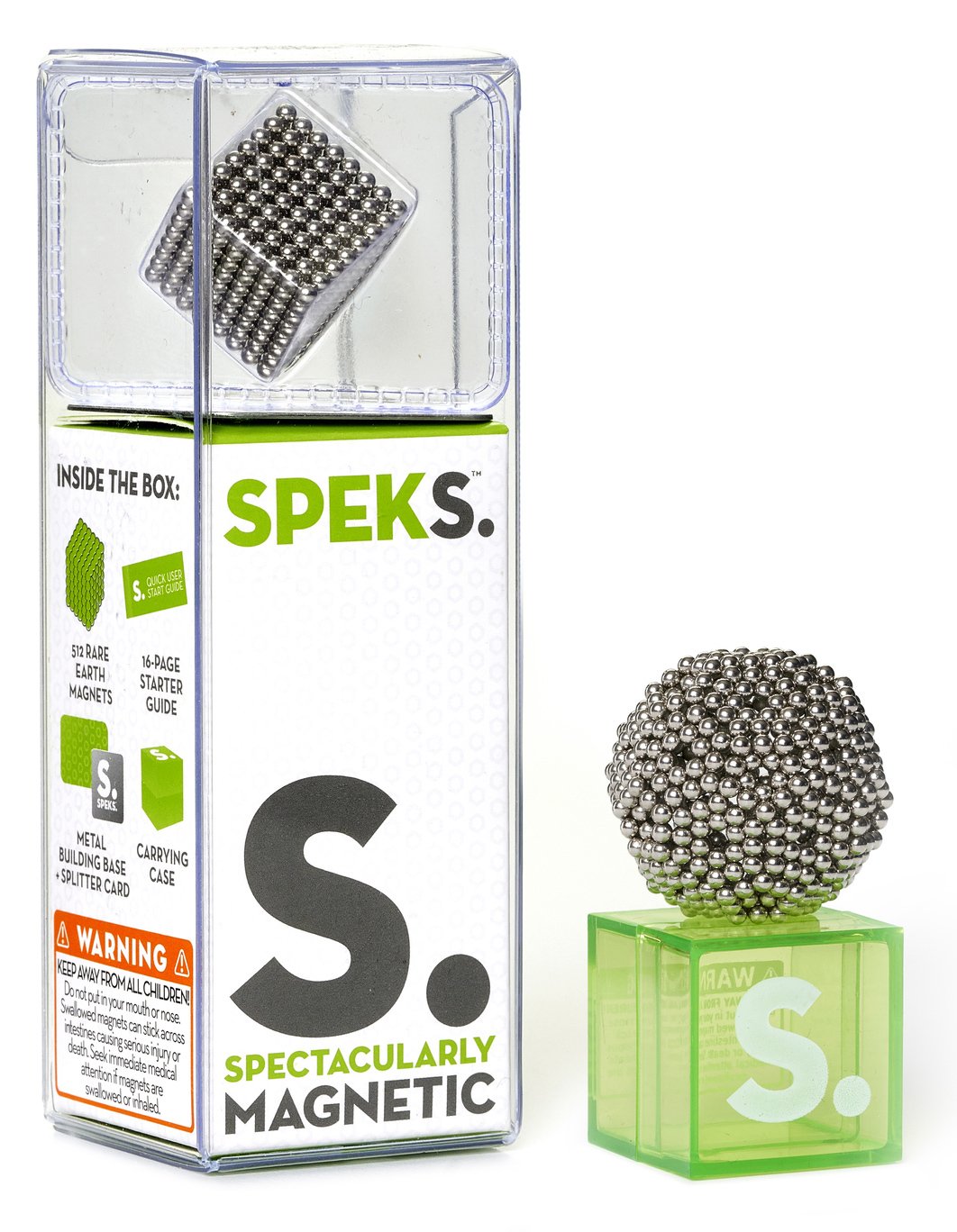 SPEKS ALL SILVER - Original Magnetic Balls