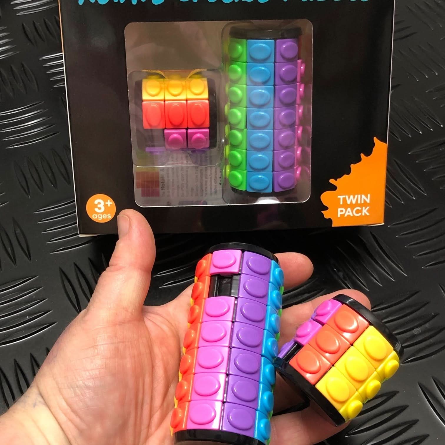 Slide & Rotate Puzzle - twin set