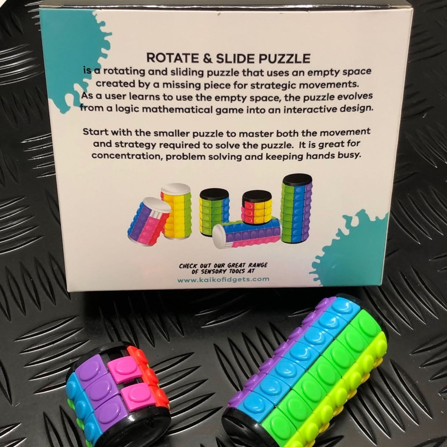 Slide & Rotate Puzzle - twin set