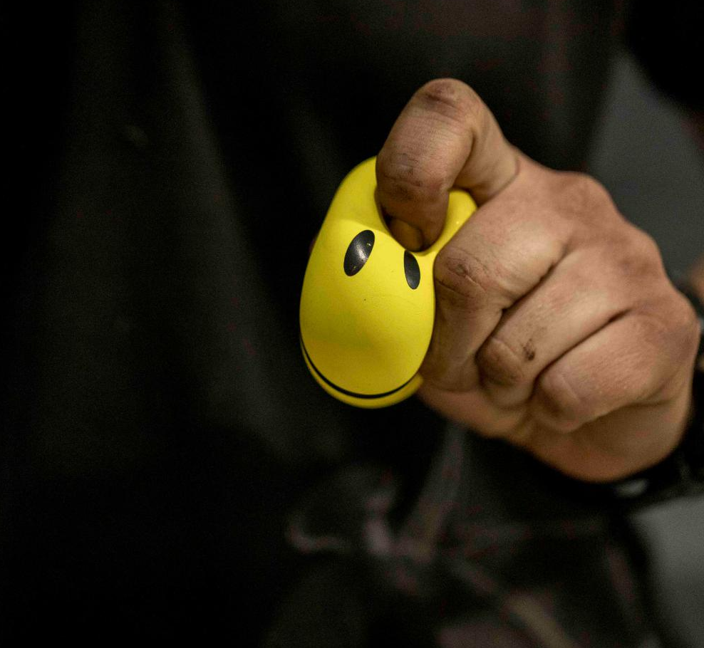 Smiley Face Squishy Ball