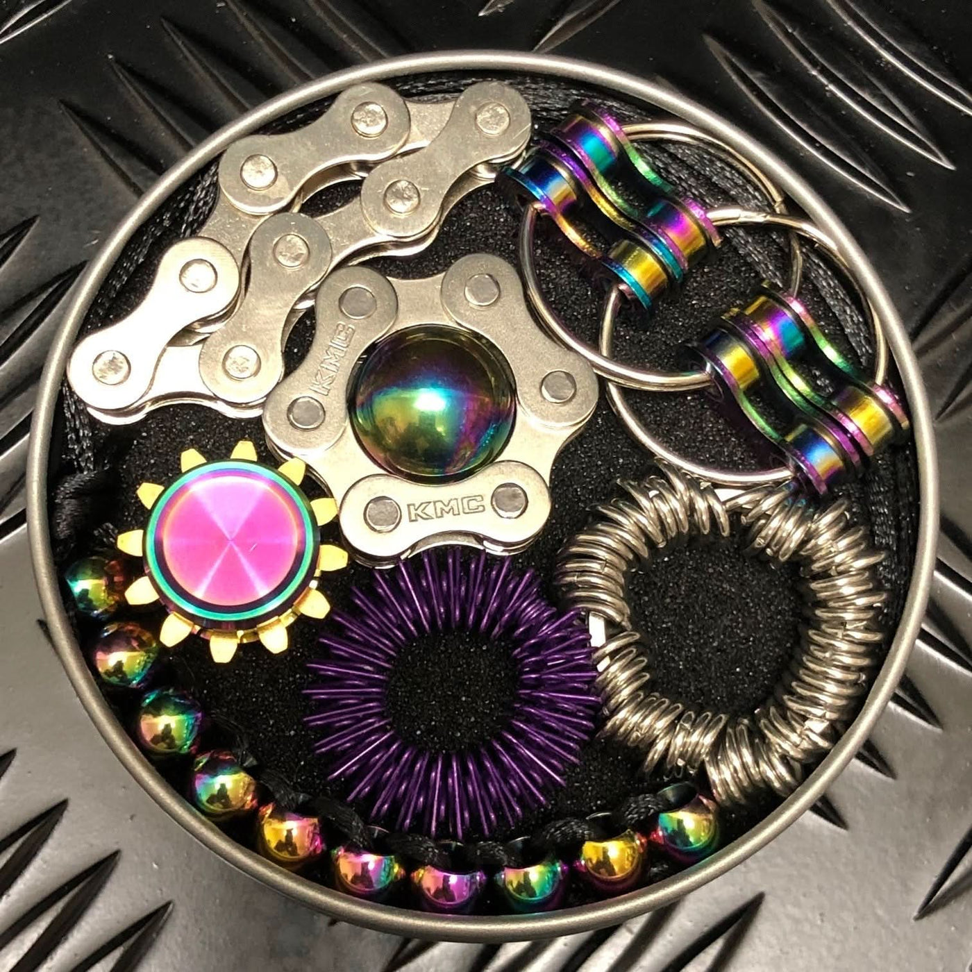 The Works Fidget Kit by Kaiko Fidgets - 7 Purpose Built Sensory Suppor ...