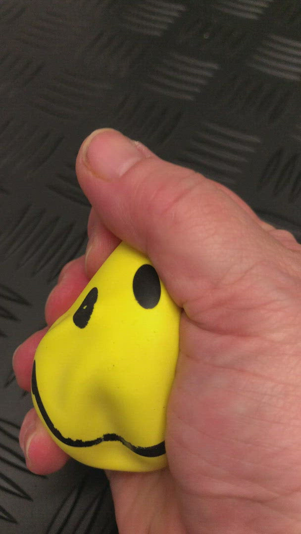 Load video: Smiley Face Squishy Ball