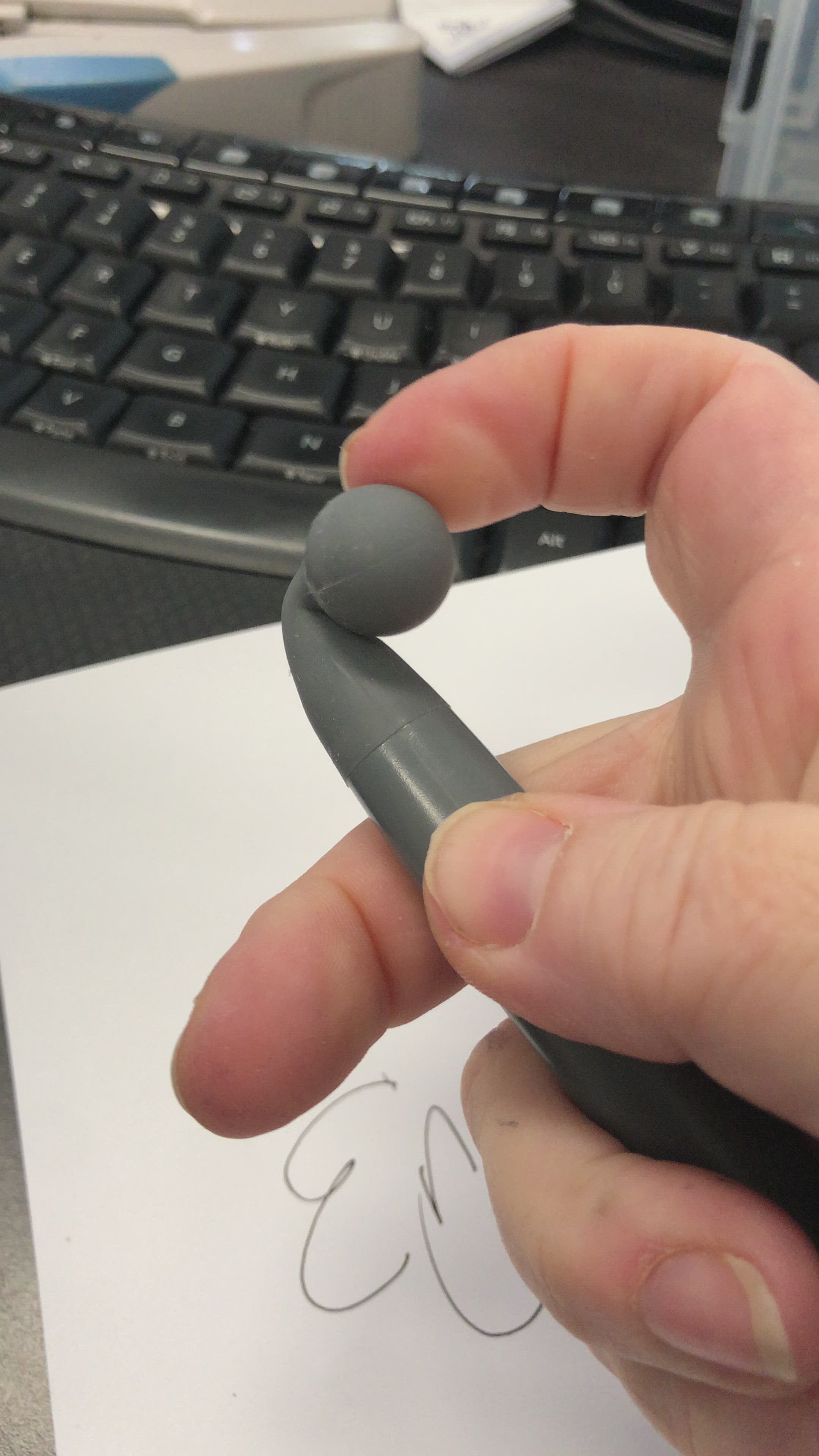 Load video: Fidget Pen - Soft Flexible Silicone Top