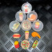 Fast Food Mochi Jelly - Set of all 6 Designs of Sensory Palate Squishies ... (non edible) - Kaiko Fidgets Australia Pty Ltd