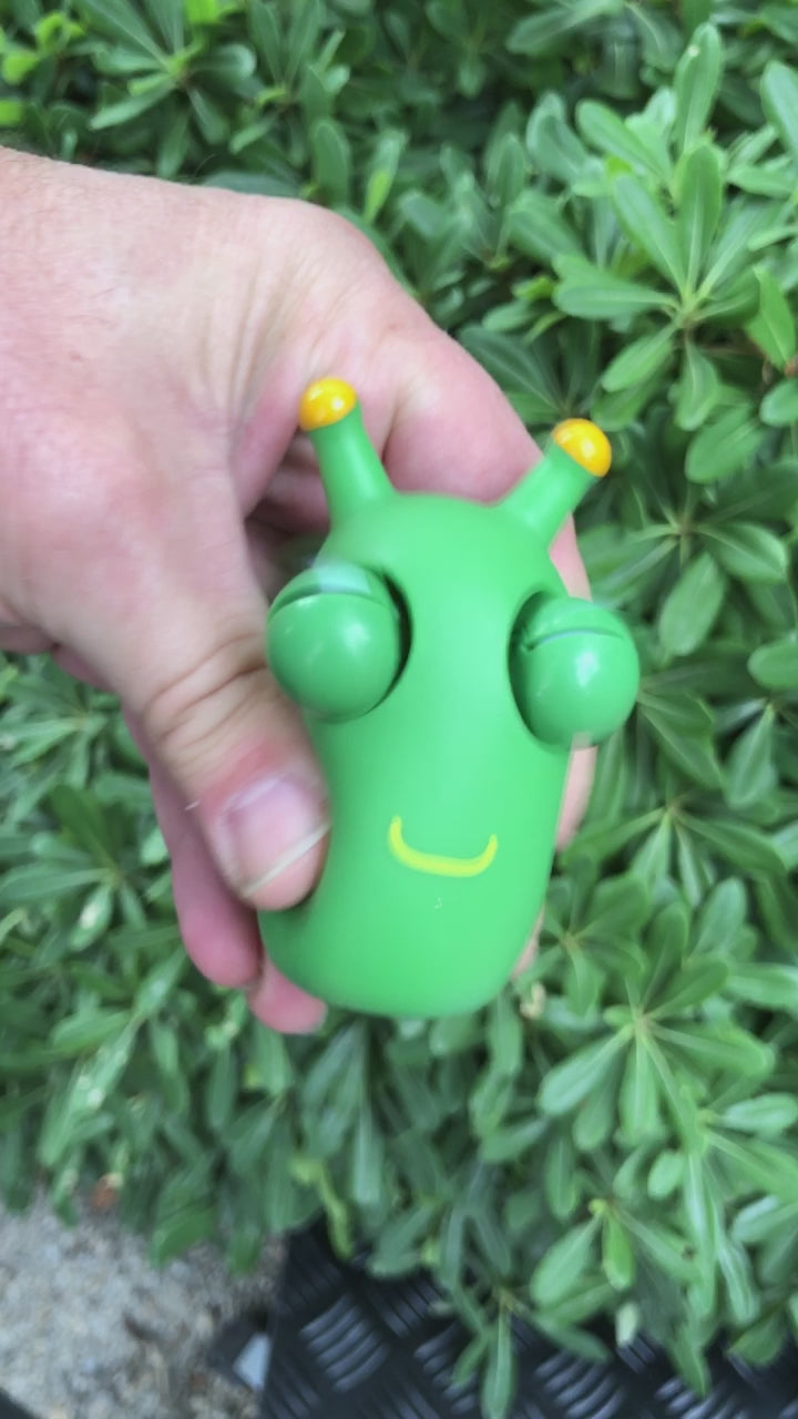 Load video: "Slyder" the Eye Popping Caterpillar Fidget