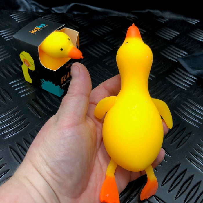 Flappy the Squishy Duck - Kaiko Fidgets Australia Pty Ltd