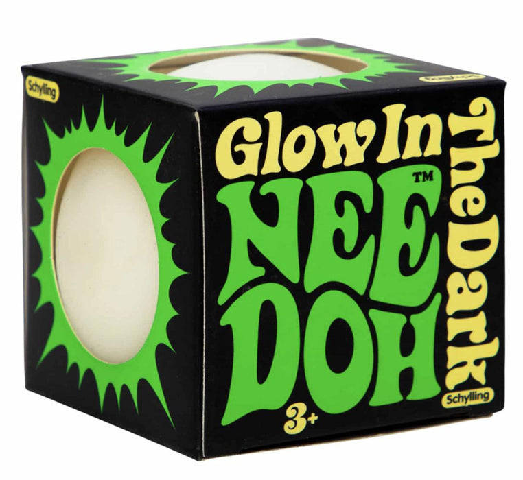 Glow in the Dark Nee Doh Squishy ball - Kaiko Fidgets