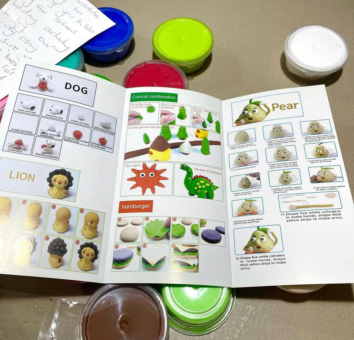 Super Light Air Dry Clay - GREAT non tech activity!