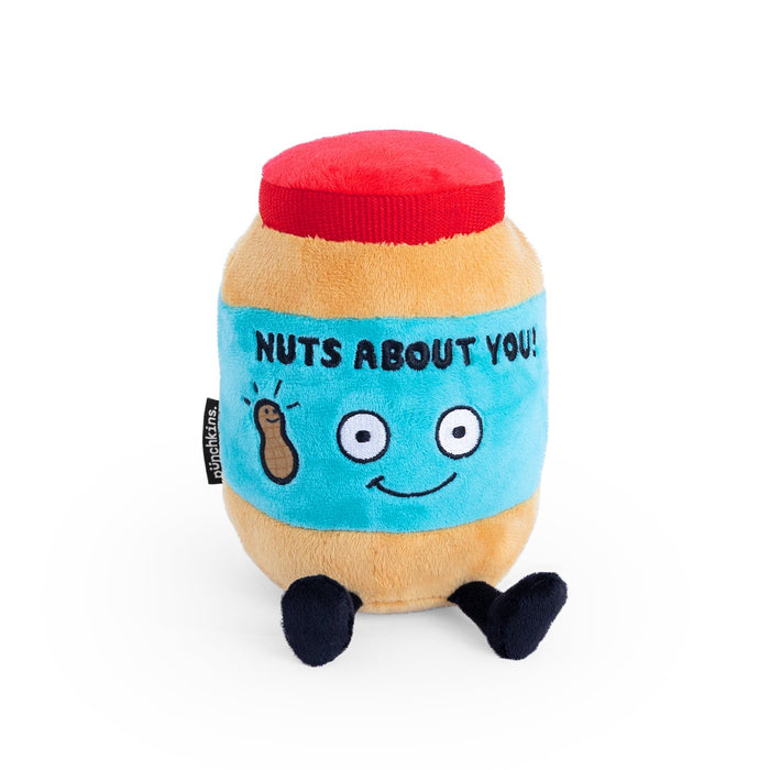 "Nuts About You" Peanut Butter Jar -  Plush