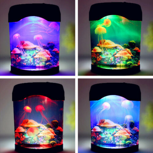 1pc Lampada Acquario Jellyfish + Fish Luce Acquario A Led - Temu Italy